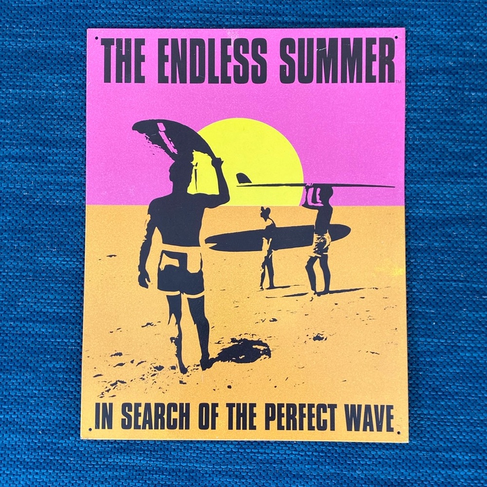 The Endless Summer Surf Sign - Metal Poster - Made in USA